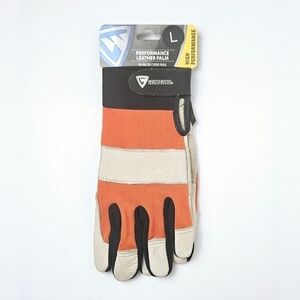 West Chester Performance Pigskin Leather Work Gloves Large NWT